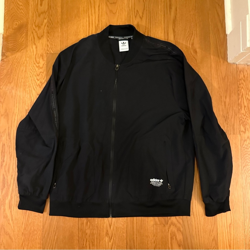 Adidas Black Bomber Jacket